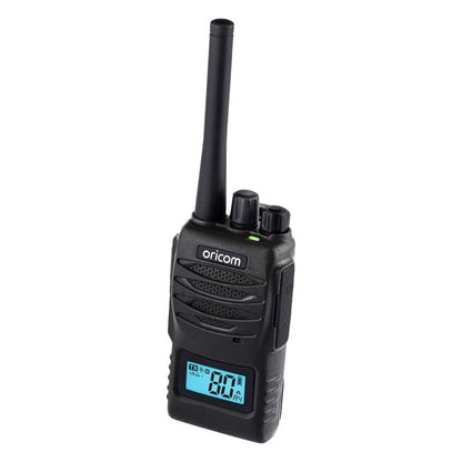 Oricom 5 Watt Handheld UHF CB Radio with Speaker Microphone