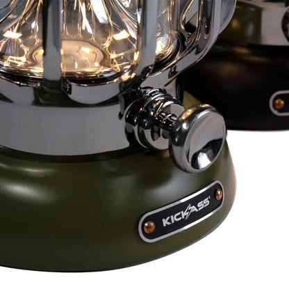 Vintage Camping Lantern - Black