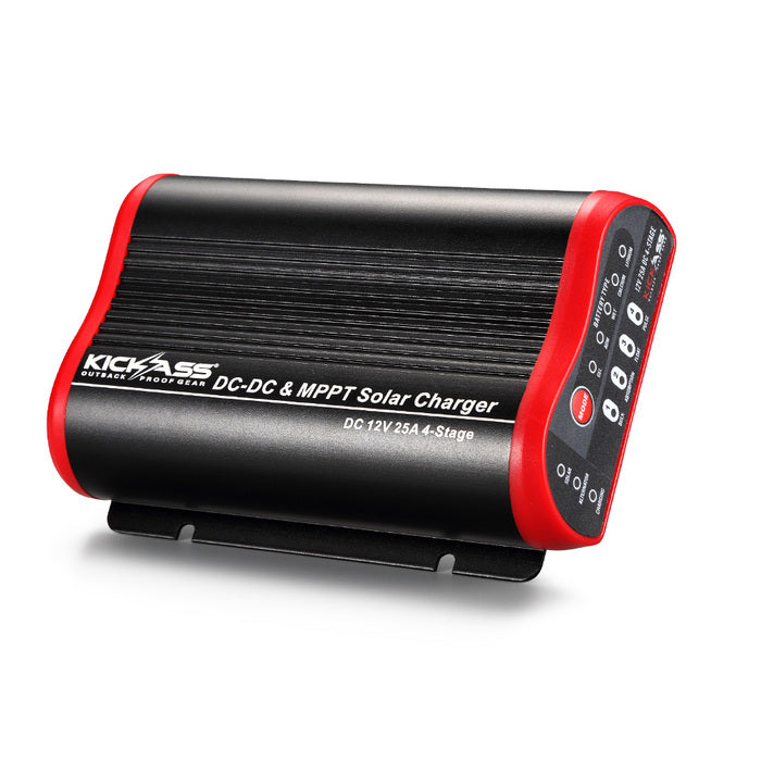 KickAss DCDC MPPT Solar Battery Charger 12V-24V 25A Pre-wired Anderson - KickAss Products USA