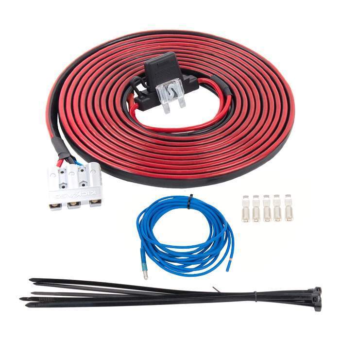 KickAss Premium Plug & Play DCDC Wiring Kit - KickAss Products USA, premium plug and play, wiring kit, battery wiring kit, anderson connector plug and play, anderson wiring kit, anderson to anderson connection, Power box wires, Power Box Connection