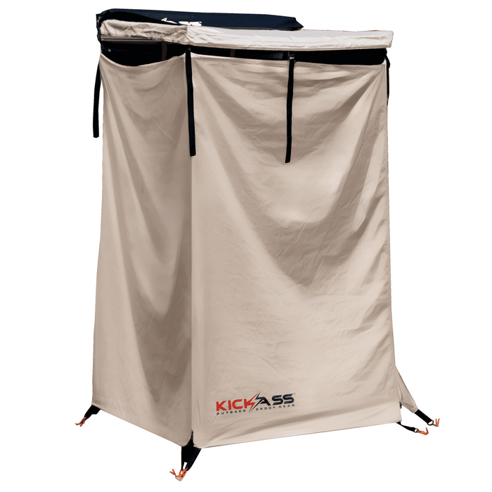 KickAss Premium Shower Tent Awning with Roof - KickAss Products USA