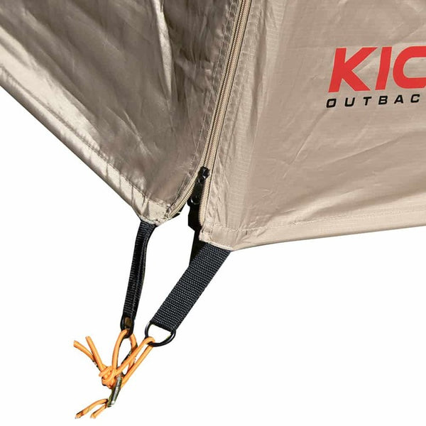 KickAss Premium Car Mounted Shower Tent Awning with Roof KickAss