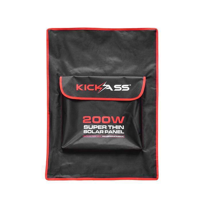 KICKASS 12V 200W Super Thin Portable Solar Panel KickAss Products USA