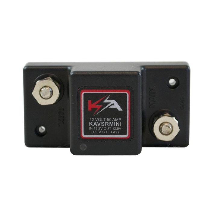 12 Volt 50 amp Mini Voltage Sensitive Relay for Dual Battery System - KickAss Products